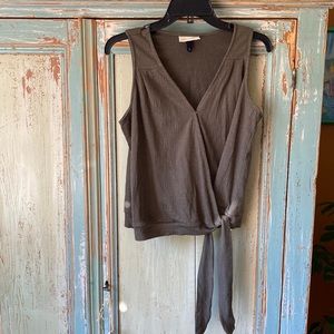Wrap Tank Olive Green